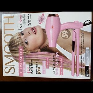 CRICKET Ulta smooth flat iron & blowdryer